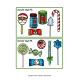 Christmas Sweet Shop Math and Candy Bag Packaging Bundle